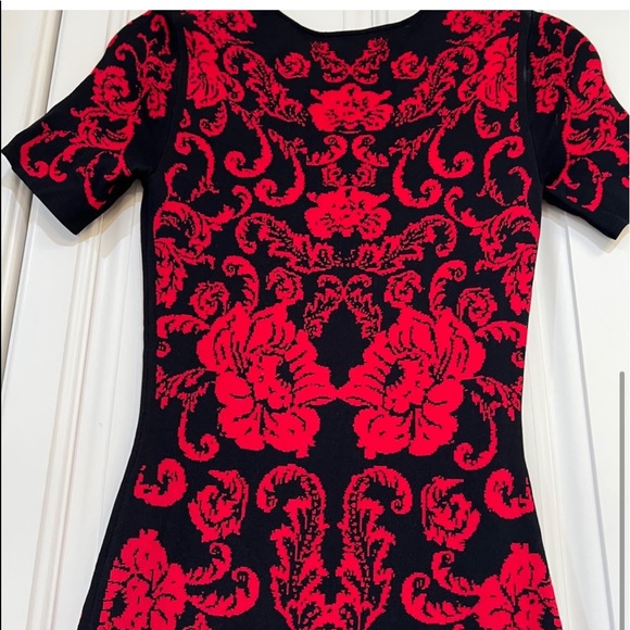 red floral cynthia steffe dress - Picture 4 of 4